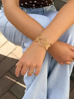 I Heart bangle armband