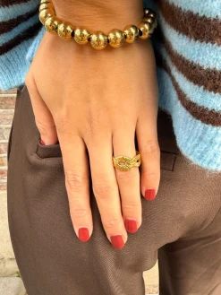 Isabella ring goud