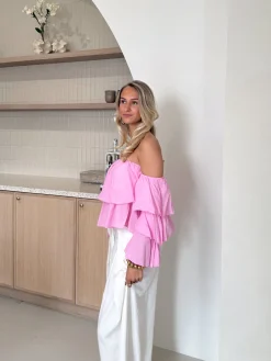 Jamie top roze