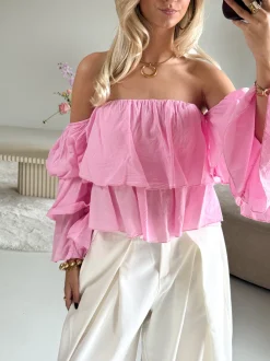 Jamie top roze