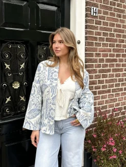 Jas Bella blauw
