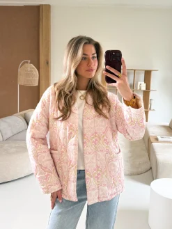 Jas Doortje lichtroze