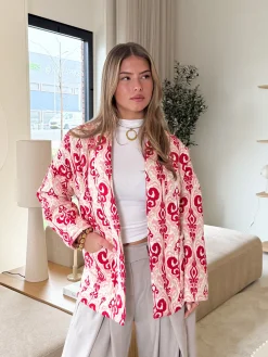 Jas Doortje roze