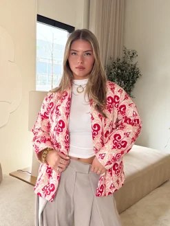 Jas Doortje roze