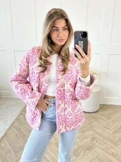 Jas Doortje roze