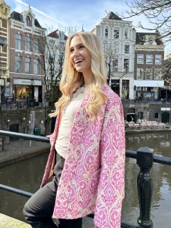 Jas Doortje roze