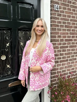 Jas Doortje roze