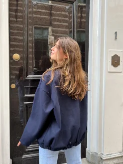 Jas Ivy donkerblauw