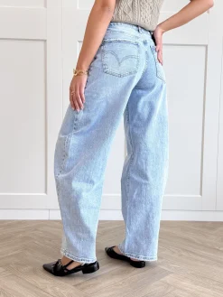 Jeans balloon Amira blauw