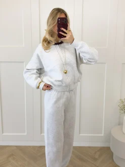 Joggingpak Sadie lichtgrijs
