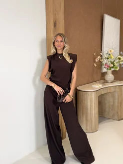 Jumpsuit Luara bruin