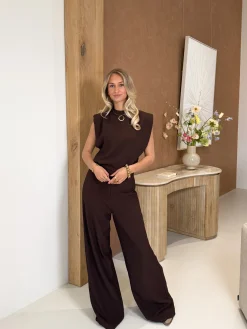 Jumpsuit Luara bruin