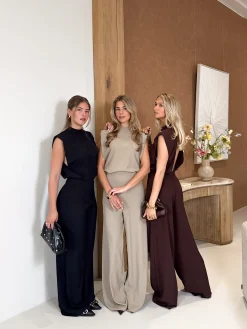 Jumpsuit Luara taupe