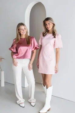 Jurk Mira roze