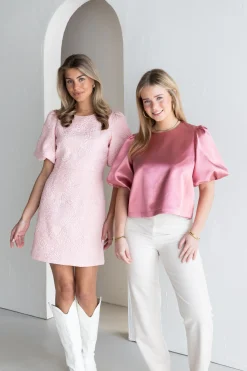 Jurk Mira roze