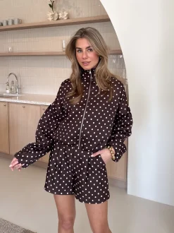 Kiki Polkadots jasje bruin
