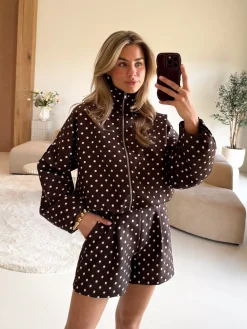 Kiki Polkadots jasje bruin