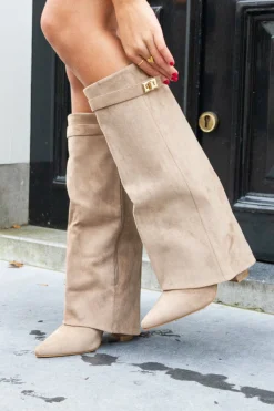 Laars Stella suèdine look kaki