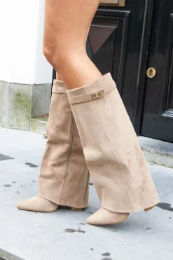 Laars Stella suèdine look kaki