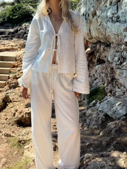 Linnen Blouse Loïs wit