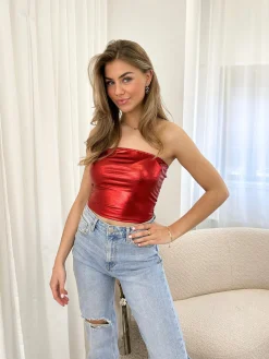 Metallic tube top rood