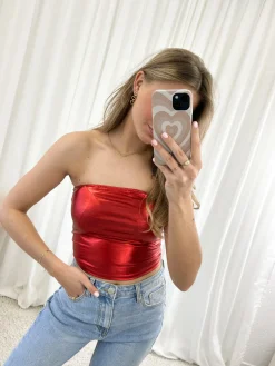 Metallic tube top rood