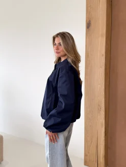 Millie jas blauw