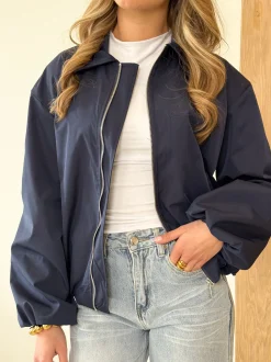 Millie jas blauw