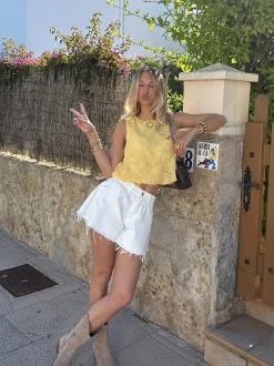 Mirre top butter yellow