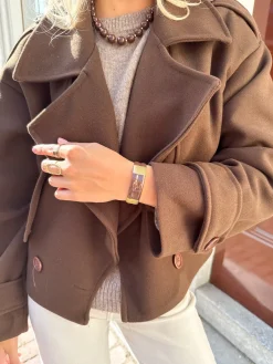 Mocha bangle armband