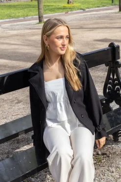 My perfect coat zwart