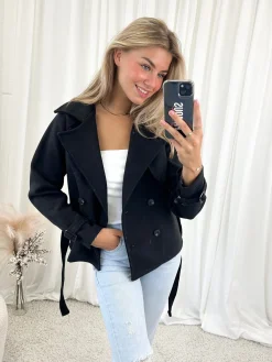 My perfect coat zwart