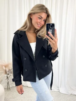 My perfect coat zwart