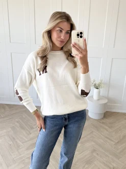 New York trui beige