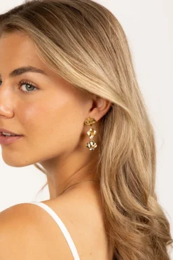 Oorbel Clover goud