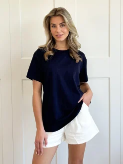 Oversized T-shirt navy