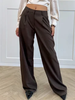 Pantalon Amélie bruin