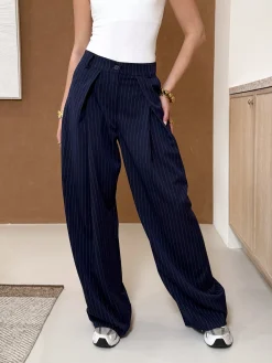 Pantalon Celina blauw