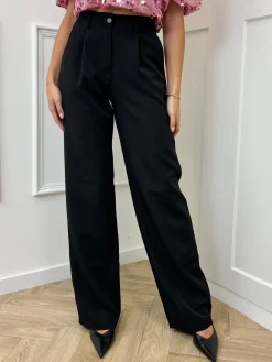 Pantalon Charlotte zwart