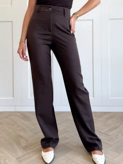 Pantalon Claire bruin