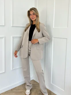 Pantalon Esther taupe