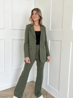 Pantalon Julia kaki