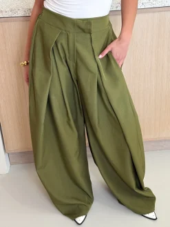 Pantalon Mavie groen