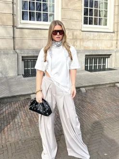 Pantalon Mavie taupe