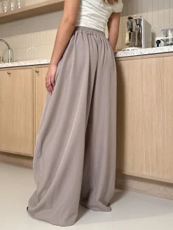Pantalon Mavie taupe