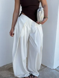 Pantalon Mavie wit