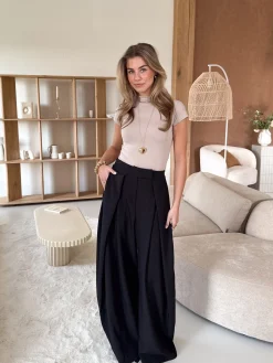 Pantalon Mavie zwart