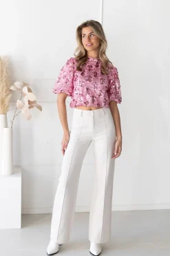 Pantalon Zarah beige