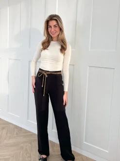 Pantalon Zarah zwart