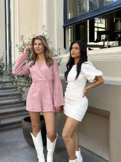Playsuit Diede roze
